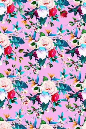 复古印花华亿平台图片