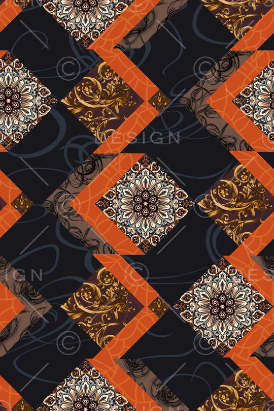 民族风印花华亿平台图片