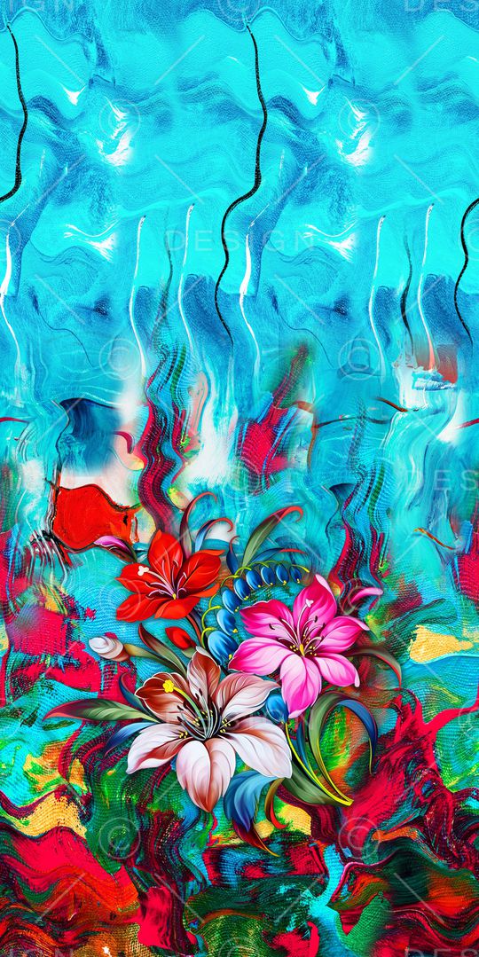 定位花印花华亿平台图片