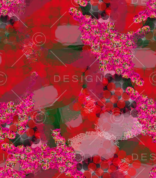 几何印花华亿平台图片