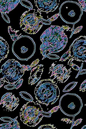 绿植树叶印花华亿平台图片