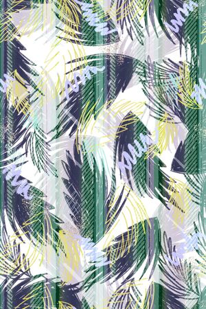 线条印花华亿平台图片