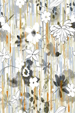 线条印花华亿平台图片