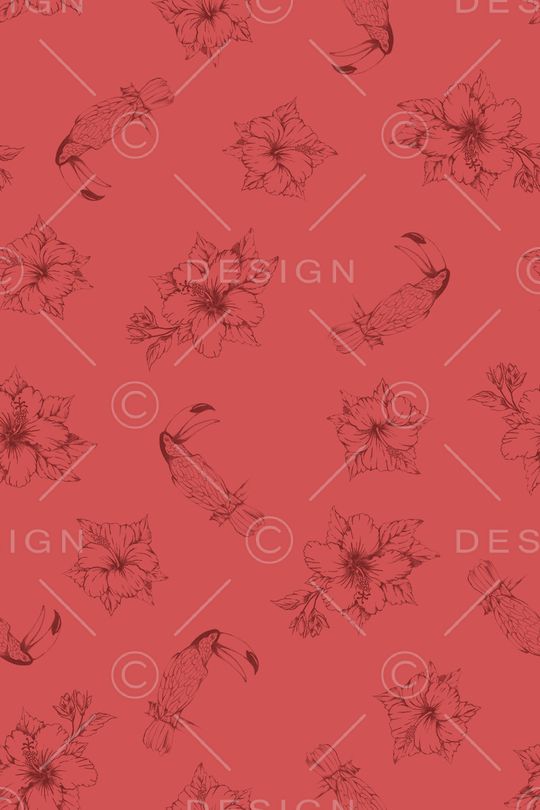 鸟印花华亿平台图片