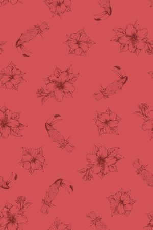 鸟印花华亿平台图片