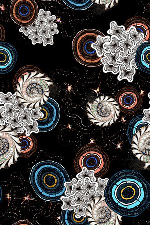 几何印花华亿平台图片