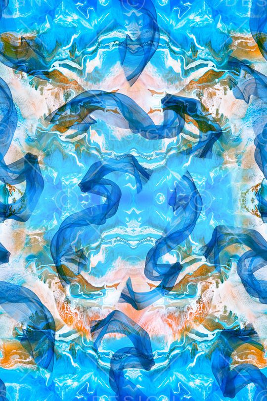 抽象印花华亿平台图片