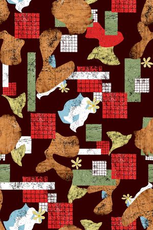 几何印花华亿平台图片