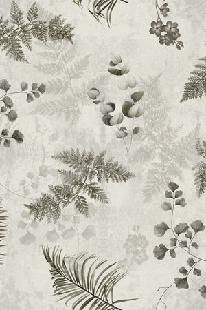 绿植树叶印花华亿平台图片