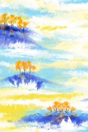 油画华亿平台印花华亿平台图片