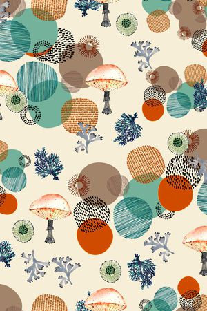 几何印花华亿平台图片