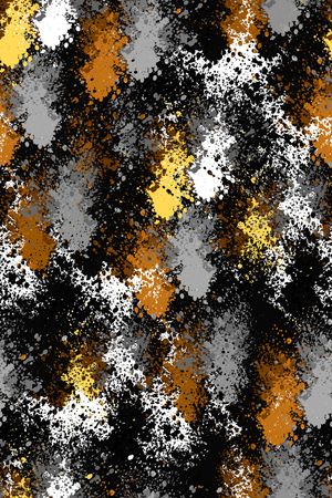 抽象男装印花华亿平台图片