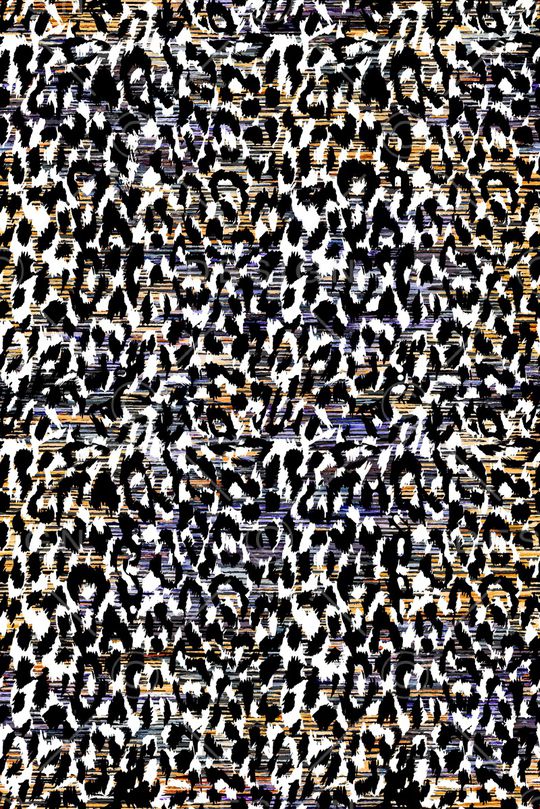 豹纹印花华亿平台图片