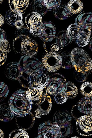 手绘印花华亿平台图片