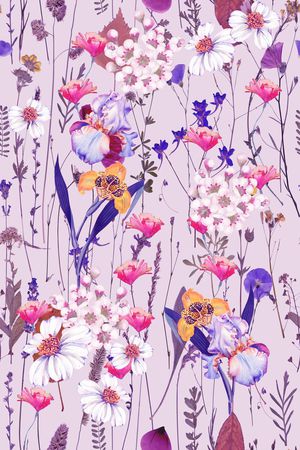 绿植树叶印花华亿平台图片