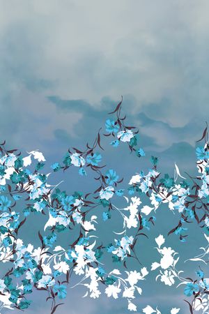 女装定位花印花华亿平台图片