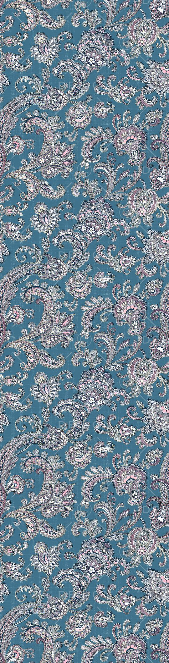 卷草印花华亿平台图片