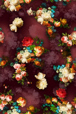 油画华亿平台印花华亿平台图片