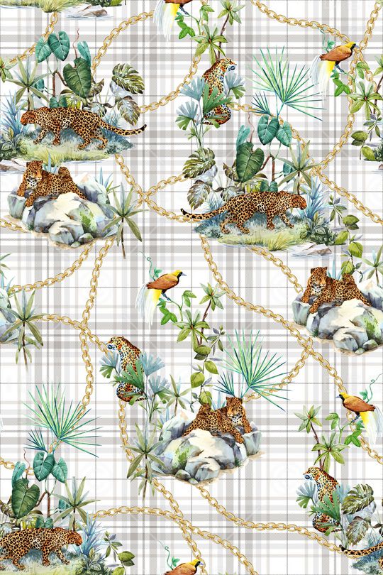 格子印花华亿平台图片