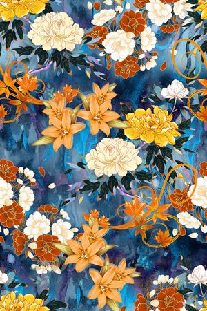 香云纱印花华亿平台图片