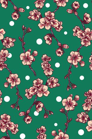 清爽底花卉印花华亿平台图片