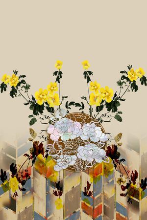 女装定位花印花华亿平台图片