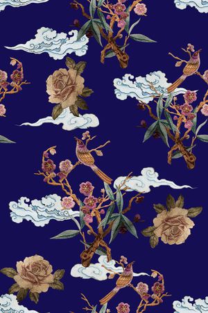 民族风印花华亿平台图片