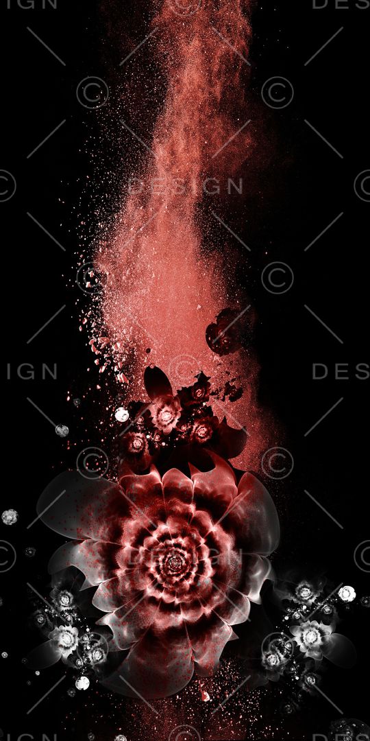 抽象印花华亿平台图片