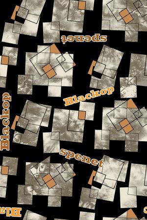 几何印花华亿平台图片