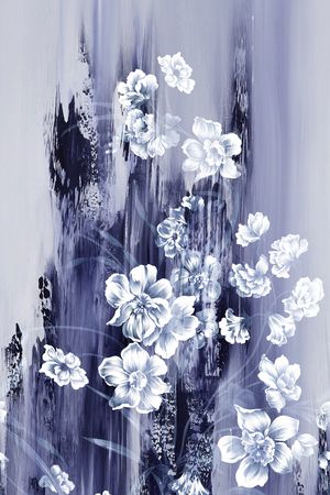 兰花印花华亿平台图片