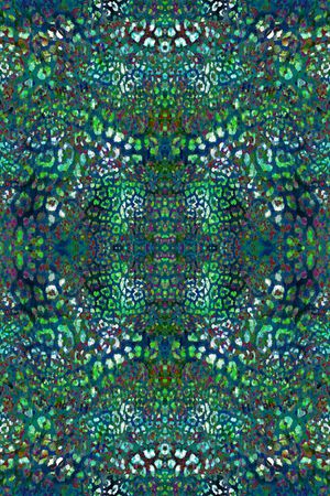 豹纹印花华亿平台图片