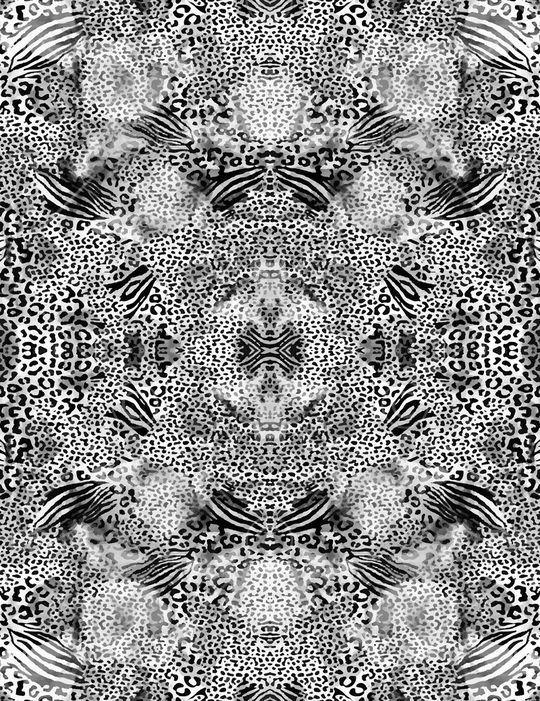 豹纹印花华亿平台图片