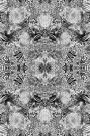 豹纹印花华亿平台图片