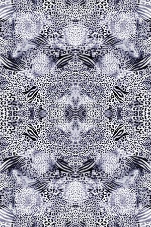 豹纹印花华亿平台图片