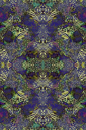 豹纹印花华亿平台图片