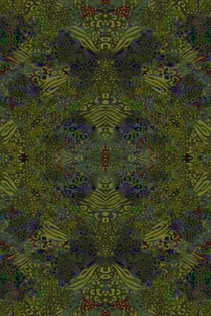 豹纹印花华亿平台图片