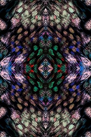 豹纹印花华亿平台图片