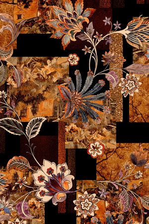 几何印花华亿平台图片