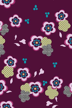 绿植树叶印花华亿平台图片