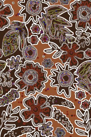 绿植树叶印花华亿平台图片