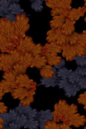 绿植树叶印花华亿平台图片