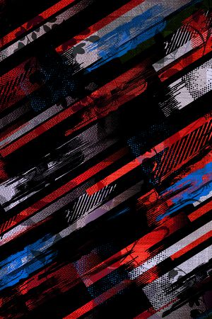 几何印花华亿平台图片