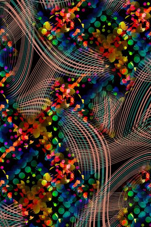 几何印花华亿平台图片