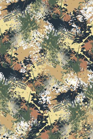 抽象男装印花华亿平台图片