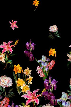 定位花印花华亿平台图片