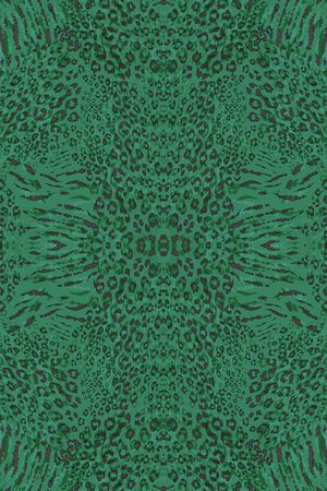 豹纹印花华亿平台图片