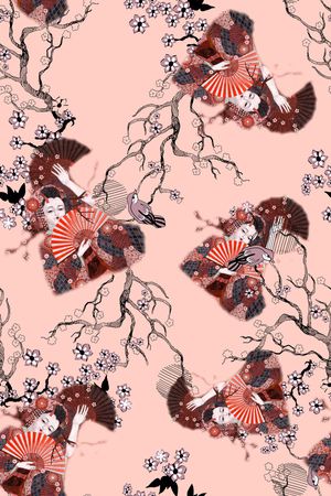 民族风印花华亿平台图片