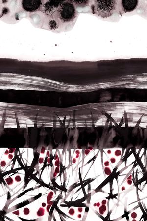 玉兰花印花华亿平台图片