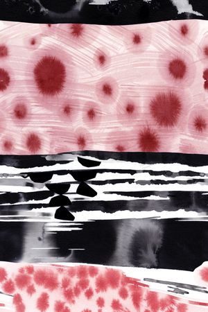 玉兰花印花华亿平台图片