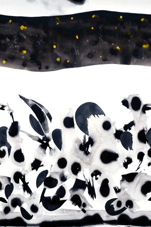 玉兰花印花华亿平台图片